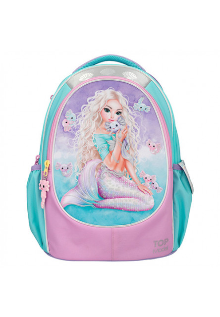 Školský batoh, Morská panna a axolotl