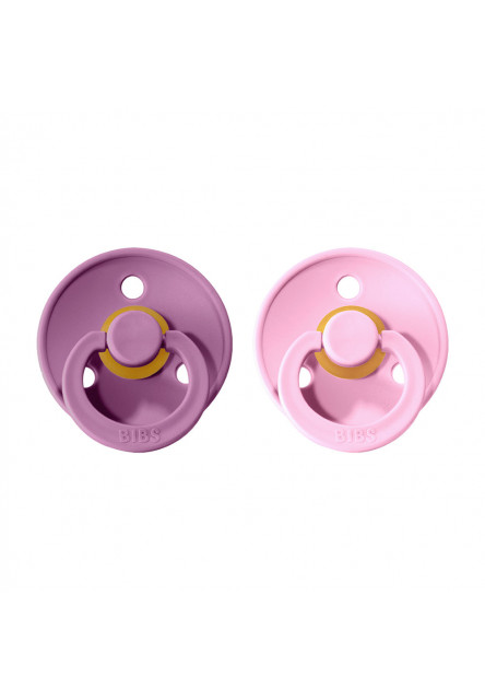 Colour cumlíky z prírodného kaučuku 2ks - veľkosť 1 (Lavender / Baby Pink)