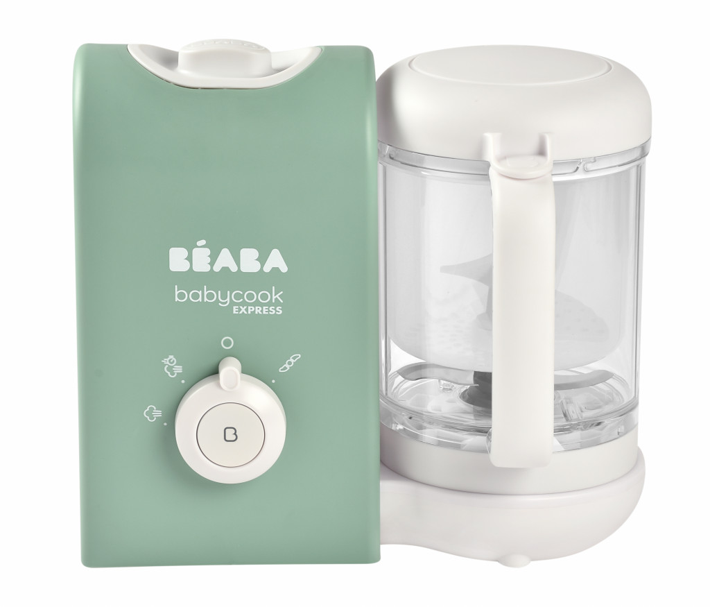 Beaba Parný varič + mixér BABYCOOK Express Sage Green