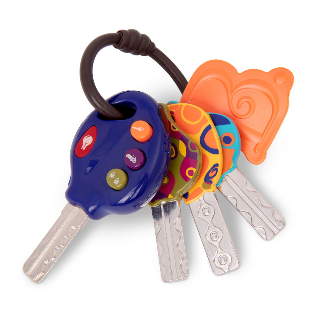 B-Toys Elektronické kľúče LucKeys modré