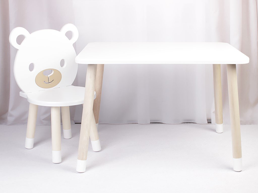 Elis design Detský stôl a stoličky Medvedík variant: stôl + 1 stolička