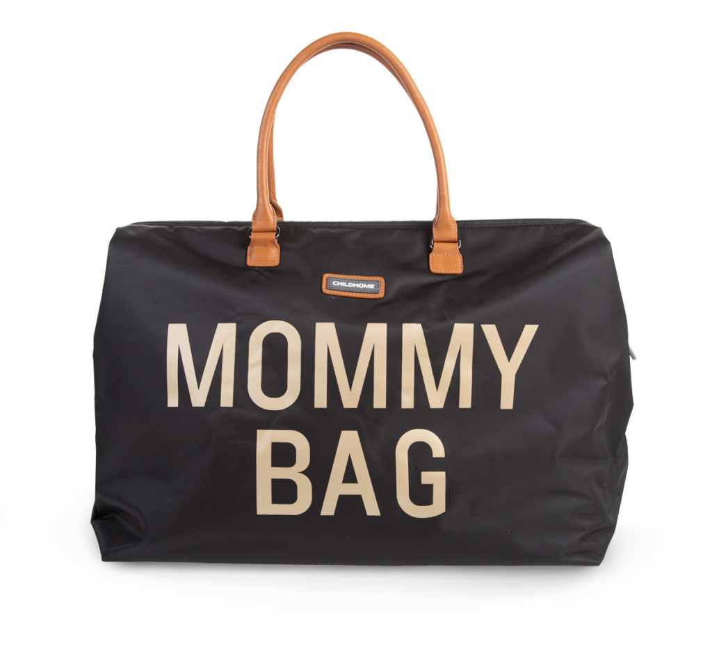 Prebaľovacia taška  Mommy Bag Big Black Gold