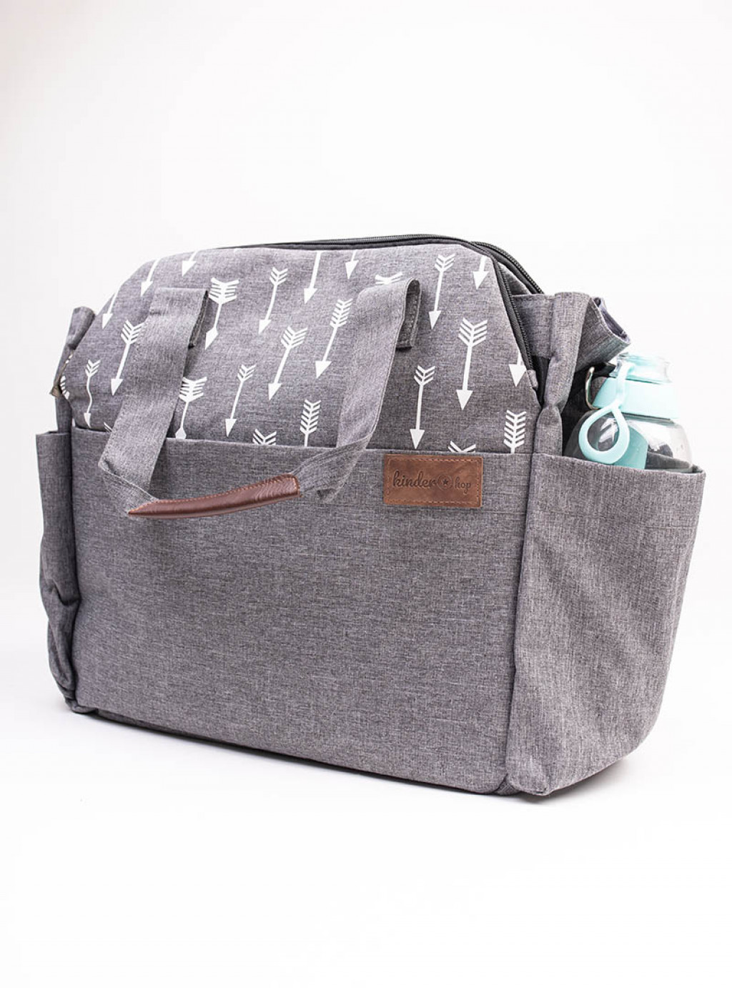 Kinder Hop Cestovná taška na kočík 2v1 Traveler Bag Space Gray