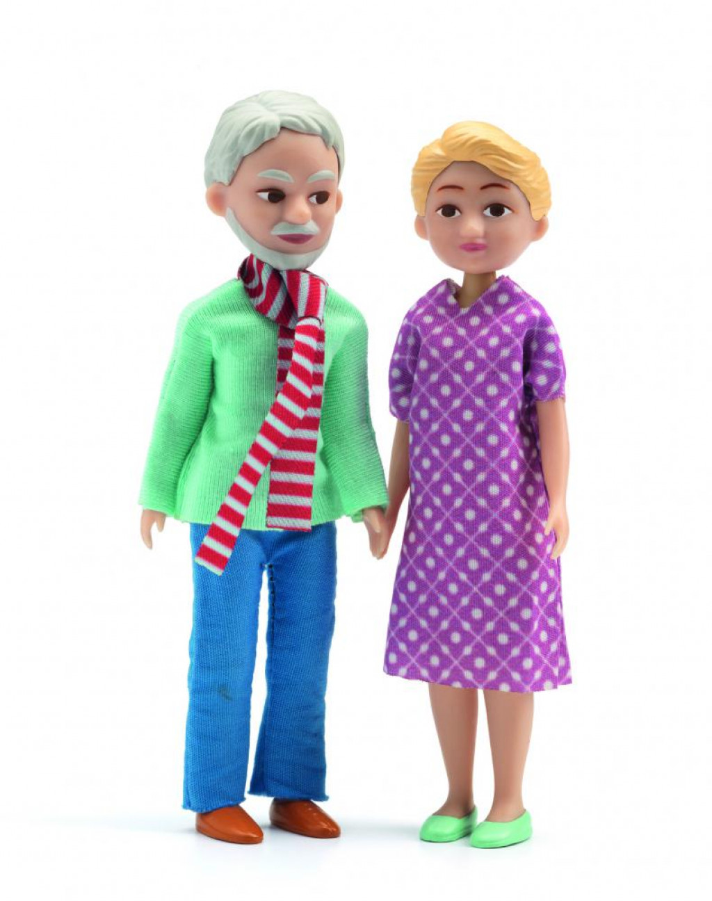 DJECO Doplnky k domu pre bábiky  Starí rodičia