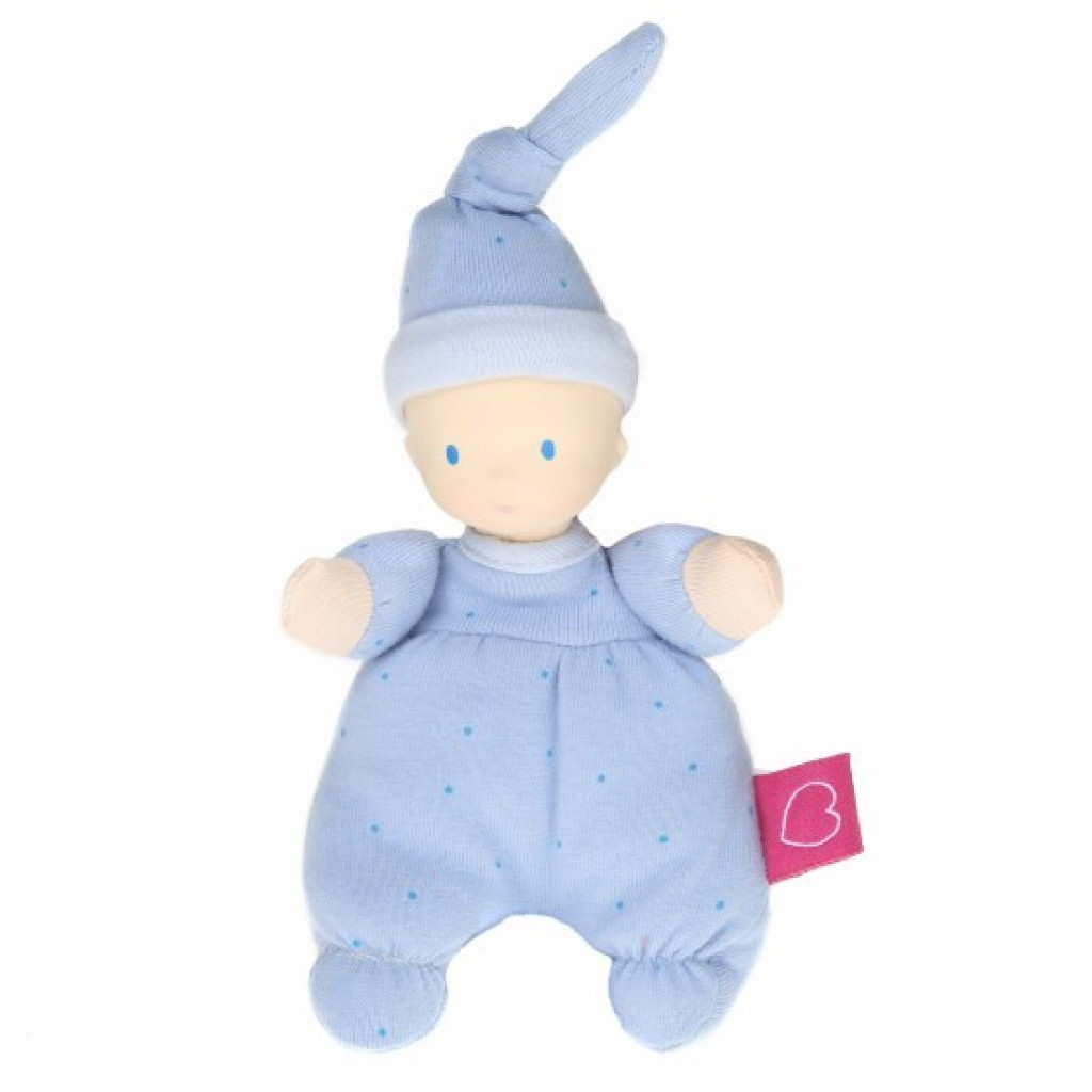 Bonikka Mini bábika miláčik - 15cm (modrá)