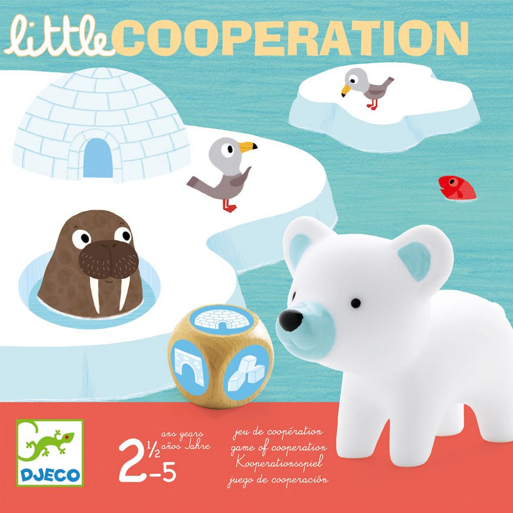 DJECO Ľadové kryhy: 1. spoločenská kooperatívna hra pre najmenších