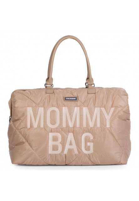 Prebaľovacia taška Mommy Bag Puffered Beige Childhome