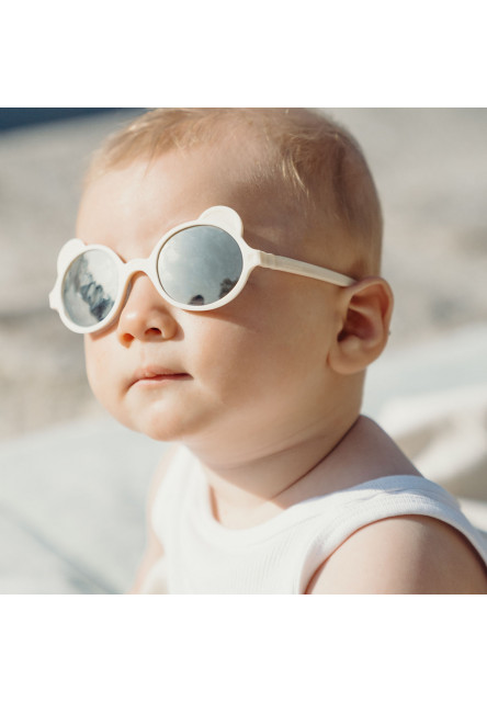 Slnečné okuliare OURS'ON 2-4 roky (cream)
