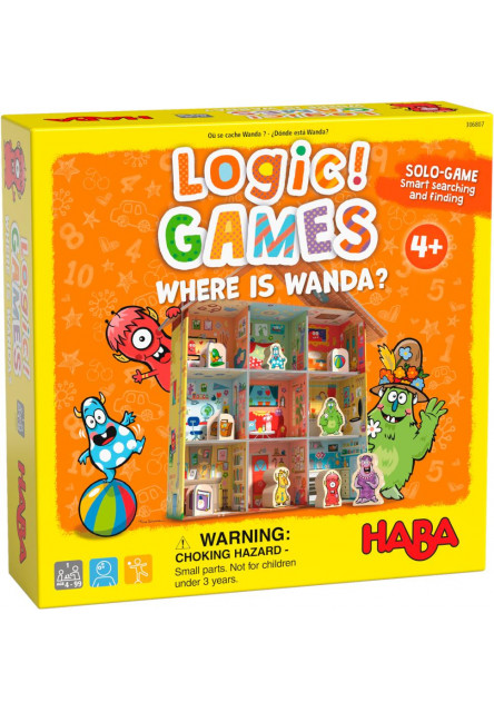 Logic! GAMES Logická hra pre deti Kde je Wanda od 4 rokov Haba