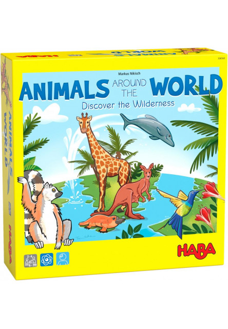 Spoločenská hra pre deti Zvieratká sveta