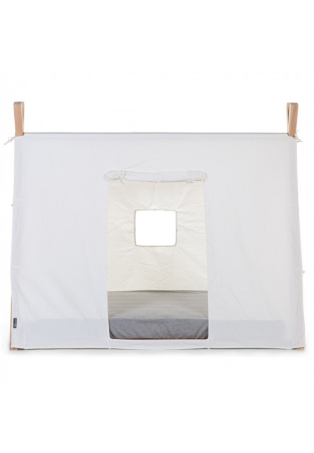 Textilný poťah Tipi White na rám postele stan 70x140cm