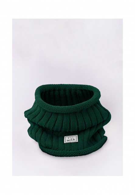 Zimný šál / nákrčník zelený