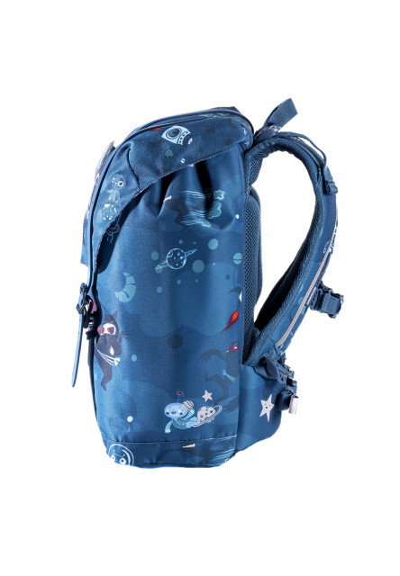 Ergonomická školská taška 22L Retro Ninja Blue