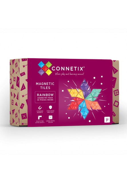Magnetická stavebnica - Geometry Pack 30 ks Connetix
