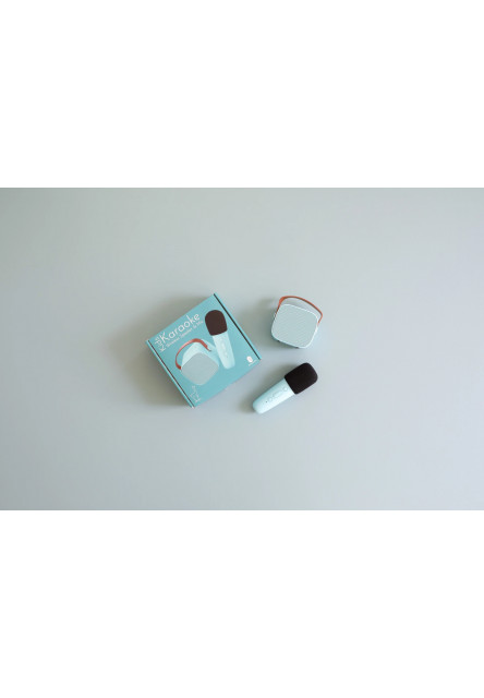 Bluetooth Karaoke set Mikrofón a Reproduktor Blue