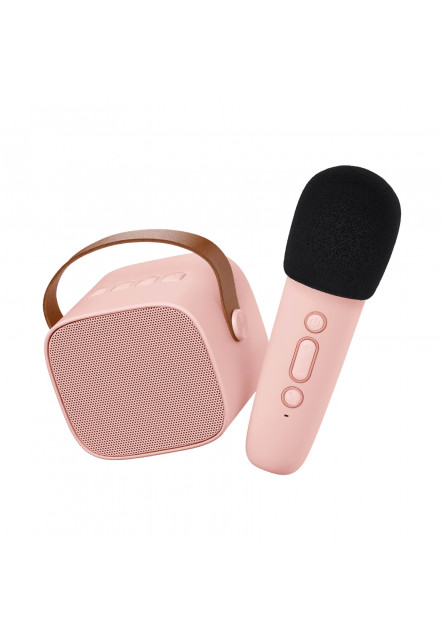 Bluetooth Karaoke set Mikrofón a Reproduktor Rose