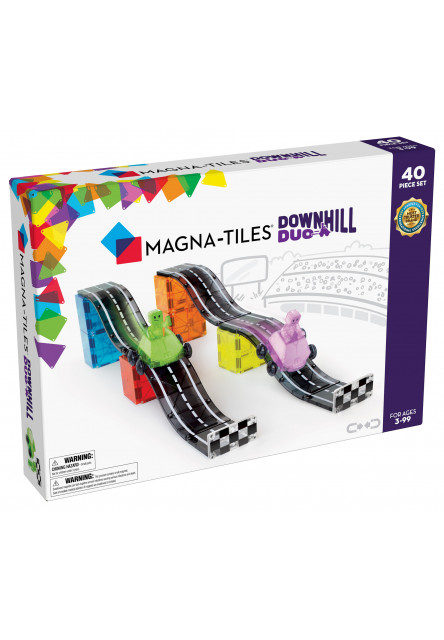 Magnetická stavebnica Downhill Duo 40 dielov Magna-Tiles