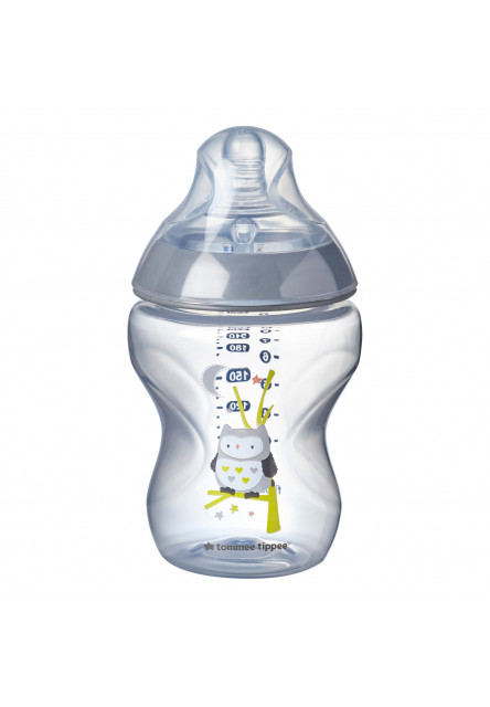 Dojčenská fľaša C2N modrá 260ml 0m+ Tommee Tippee
