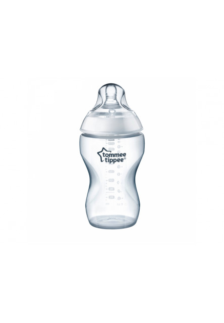 Dojčenská fľaša C2N hustá strava 340ml 6m + Tommee Tippee