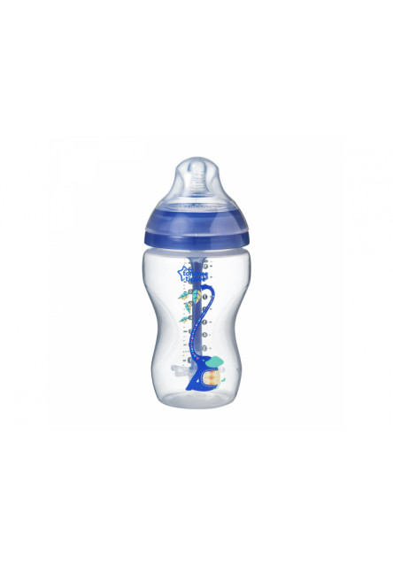 Dojčenská fľaša C2N ANTI-COLIC Boy 340ml 3m+ Tommee Tippee