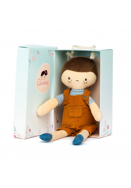 Chi Chi látková bábika v darčekovej krabičke (Amy čierne vlasy)