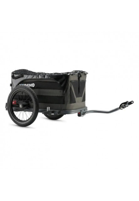 Taxxi Cyklistický vozík s odpružením čierny
