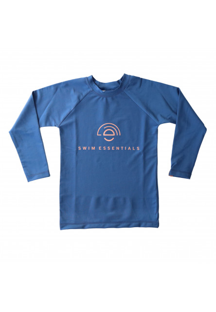 Kúpacie tričko s UPF 50+ Tmavo modré Swim Essentials
