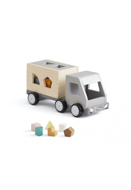 Nákladiak s kockami drevený Aiden Kids Concept