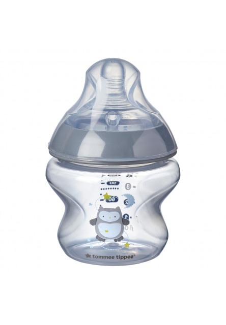Dojčenská fľaša C2N potlač, 1ks 150ml, 0+m