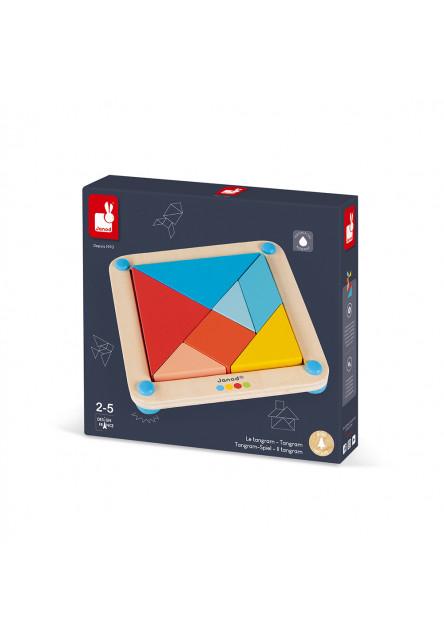 Origami Tangram s predlohami 25 ks kariet séria Montessori