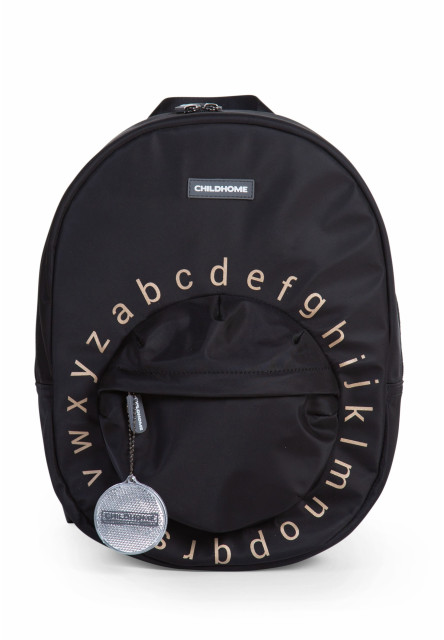 Detský batoh Kids School Backpack Black Gold Childhome