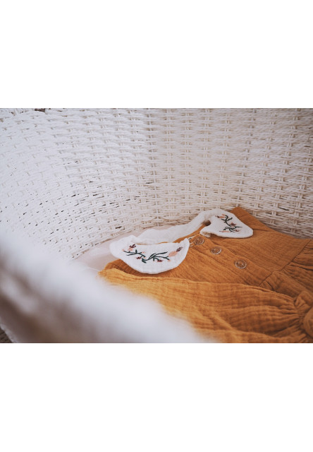Mojžišov košík pre bábätko Paper Dream white + matrac