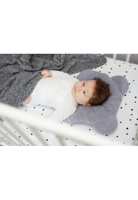 Polštář Sleepee Royal Baby Teddy Bear Pillow šedá