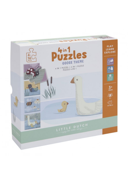 Puzzle Goose 4v1 Little Dutch
