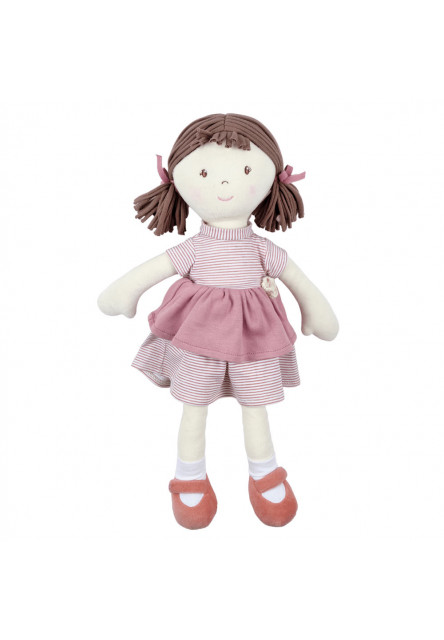 All Natural látková bábika (Brook ružové šaty)