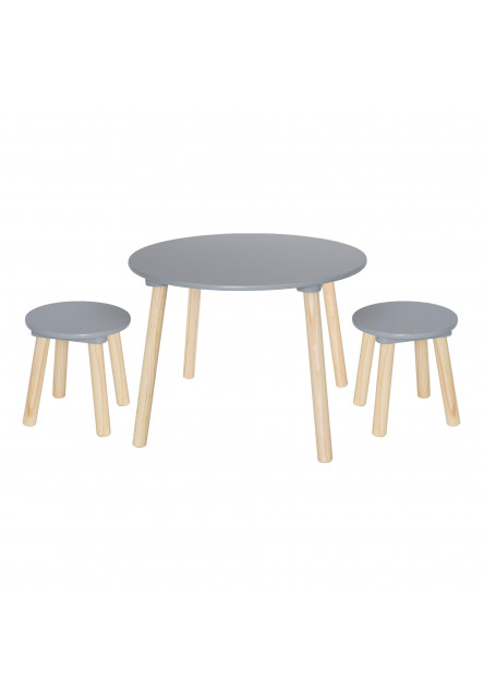 Stôl a 2 stoličky