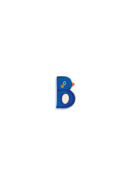 Drevené písmenko  B