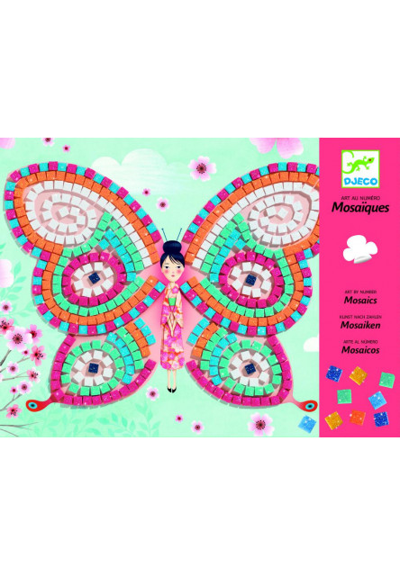 Penová mozaika – Motýle DJECO
