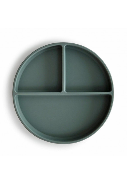 silikónový tanier s prísavkou (Cambridge Blue)
