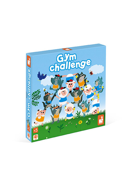 Spoločenská hra pre deti Gym Challenge