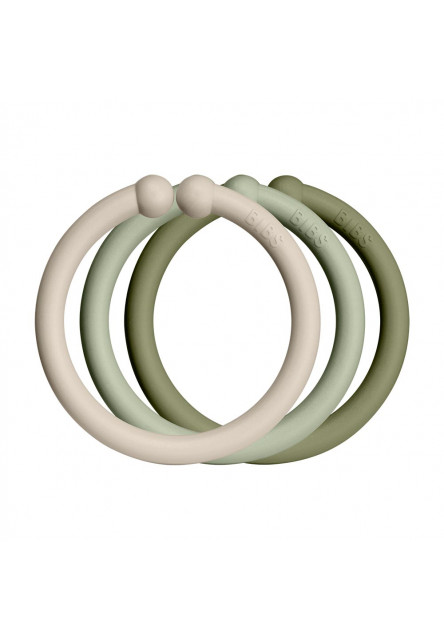 Loops krúžky 12ks (Sand / Dark Oak / Vanilla)