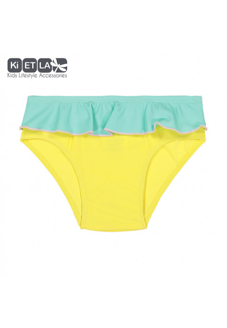 Plavky s UV ochranou nohavičky 18 mesiacov (žlto zelené)