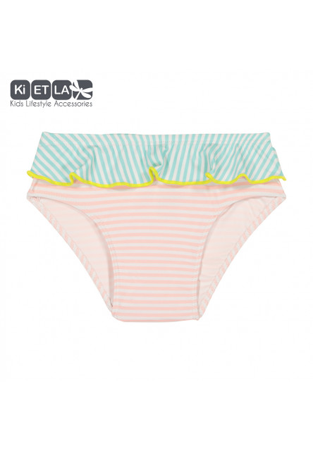 Plavky s UV ochranou nohavičky 6 mesiacov (ružový pásik) KiETLA