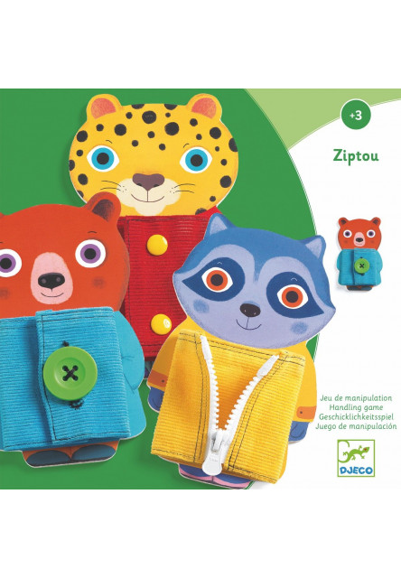 Ziptou - manipulačná edukatívna hračka DJECO