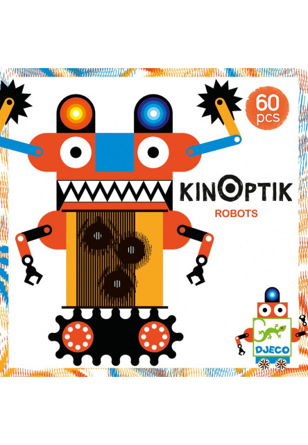 Kinoptik: Roboti, 60 dielov DJECO